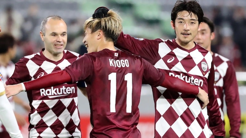 Thành tích ấn tượng của đội bóng Vissel Kobe